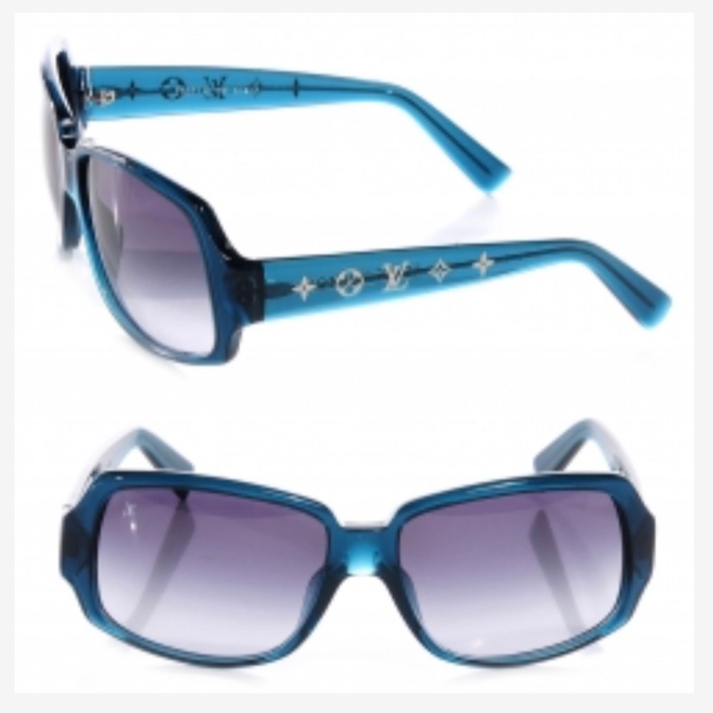 Authentic Louis Vuitton Obsession Carre Teal π - Picture 7 of 7